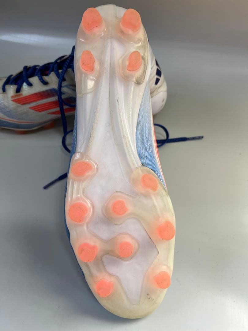 adidas F50 elite HG/AGホワイト/レッド/ブルー