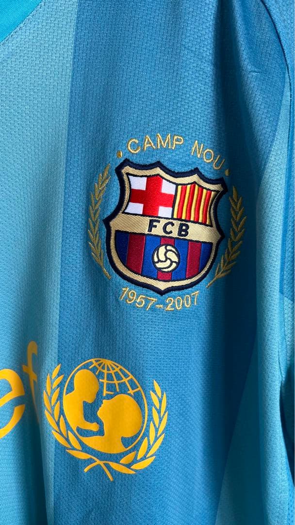 ゲームシャツ　ユニフォーム　プレシャツ　FCバルセロナ　ティエリ・アンリ