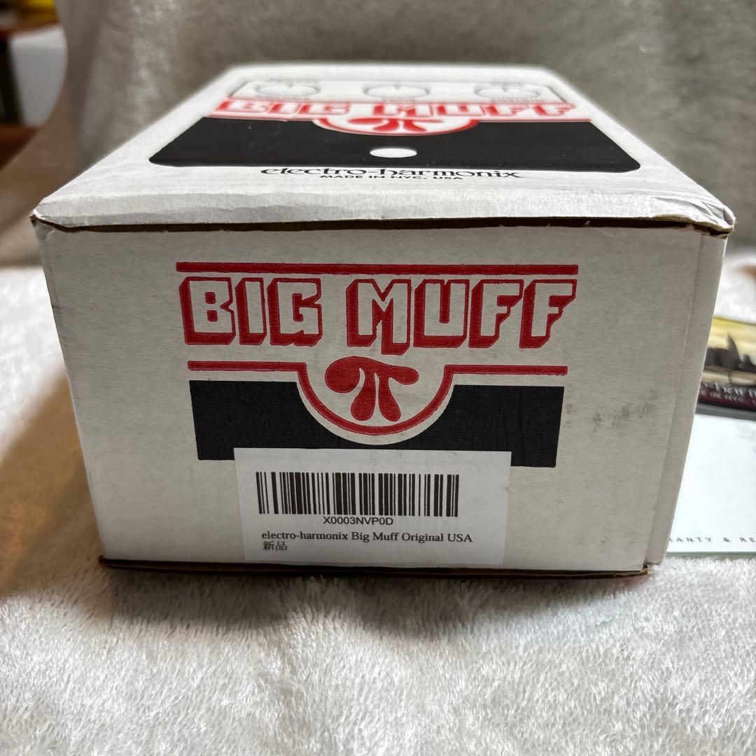 electro-harmonix bigmuff 箱、取説、ステッカー 変換付き