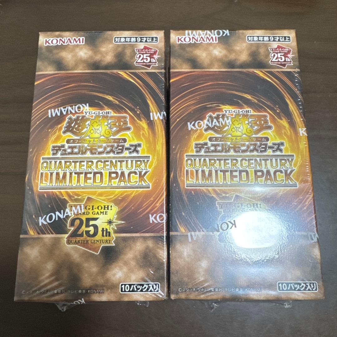 遊戯王　クォーターセンチュリーリミテッド　6box