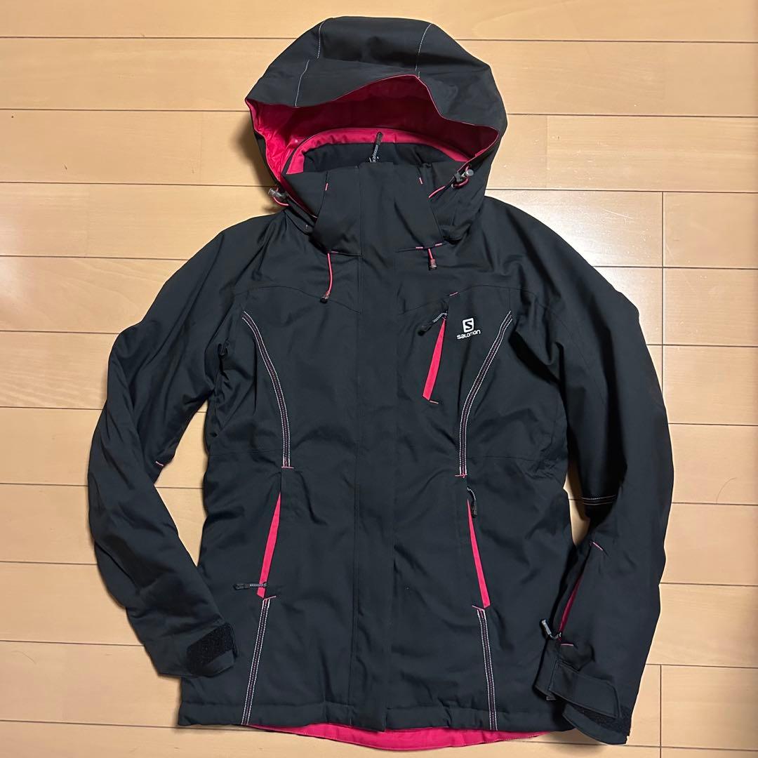 SALOMON レディース　スキー、スノーボードウエア　size M ブラック