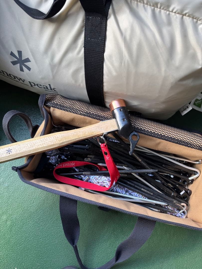 超美品  peakスノーピーク　ランドロックアイボリー　TP-671IV