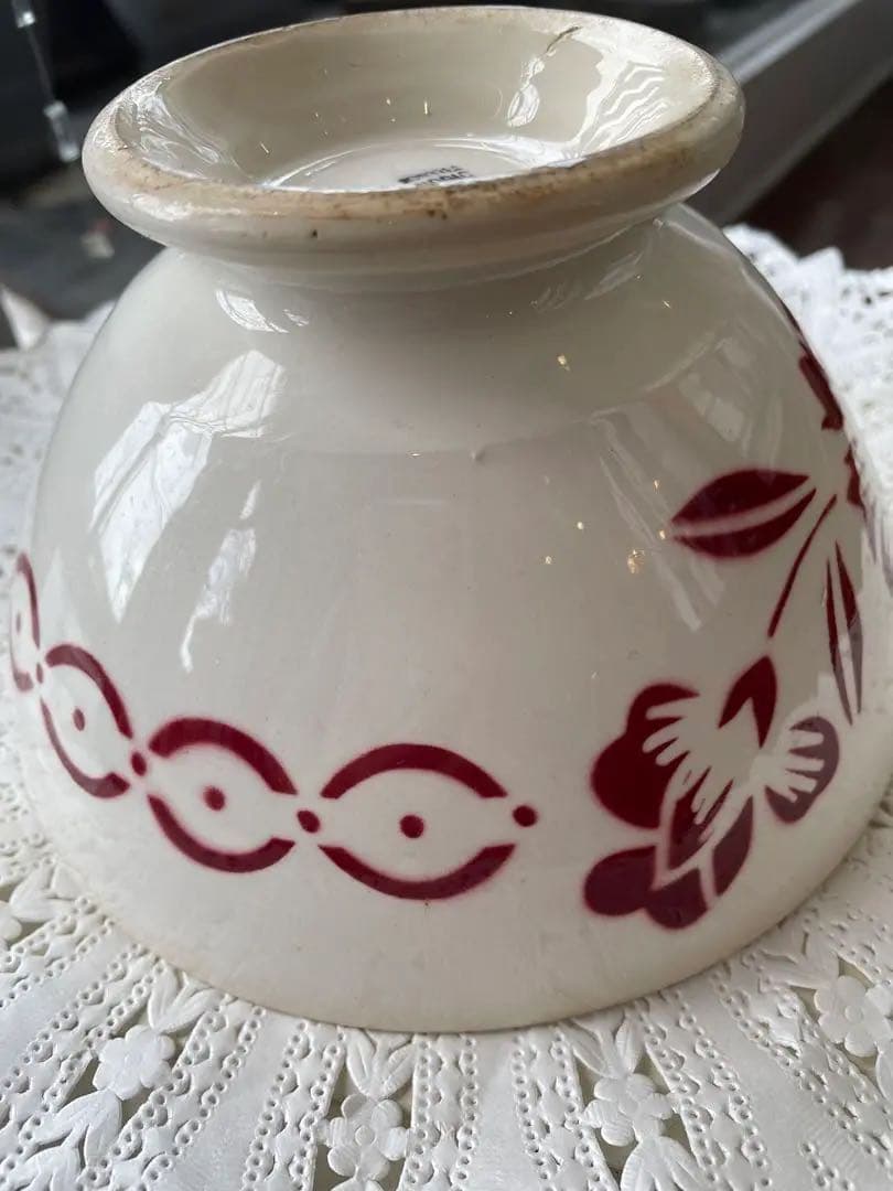 フランスアンティーク　カフェオレボウル　希少　特大サイズ