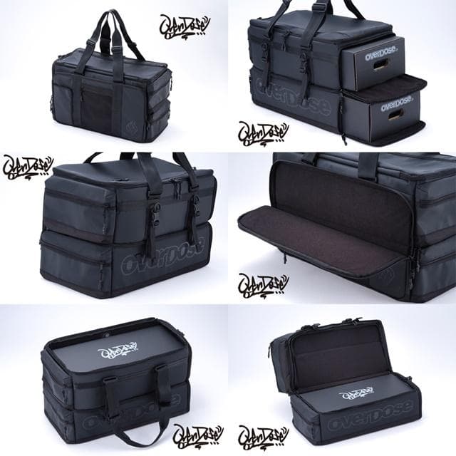 OVERDOSE RCトラベルバッグ （キャリングケース2pcs付）