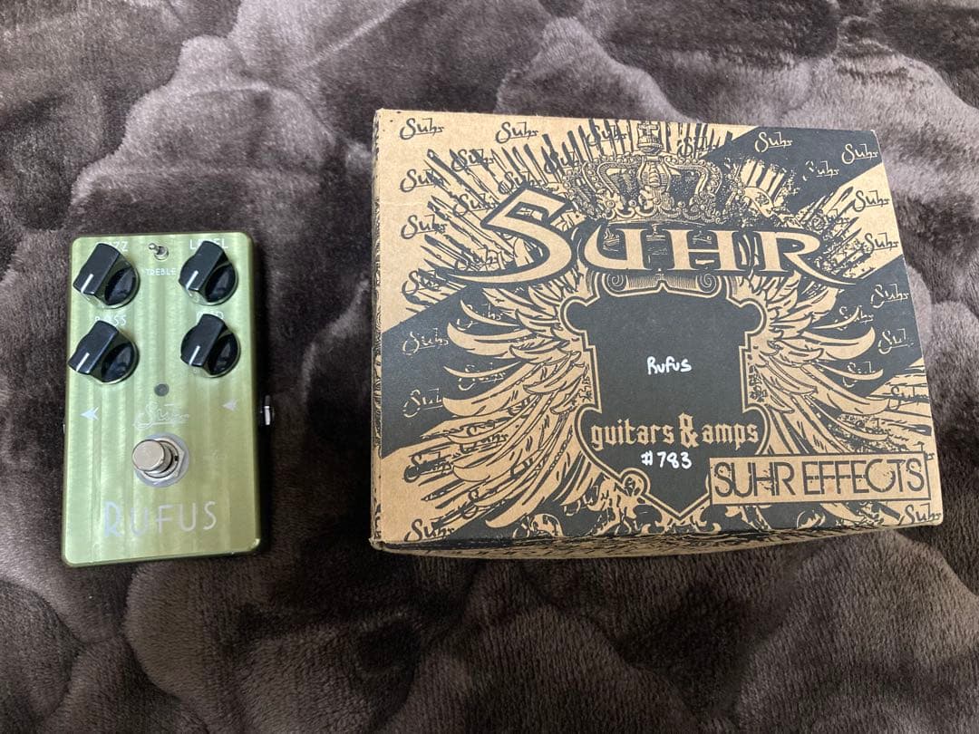 ファズ SUHR Rufus ギター歪み Fuzz