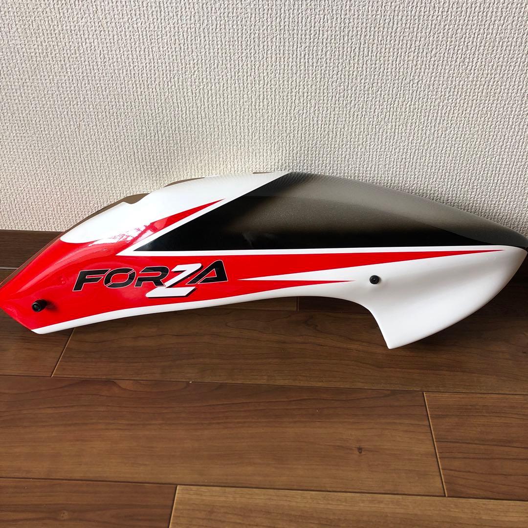 JRPROPO FORZA600NITRO 機体、エンジン、マフラー付き