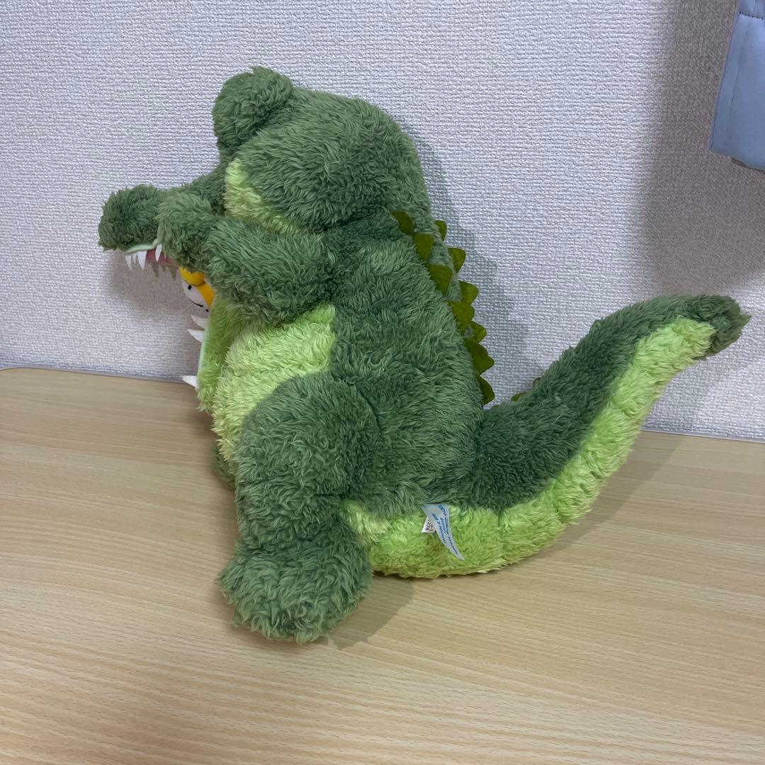 ピーターパン　フック船長　チクタクワニ　ぬいぐるみ　希少　ディズニーリゾート