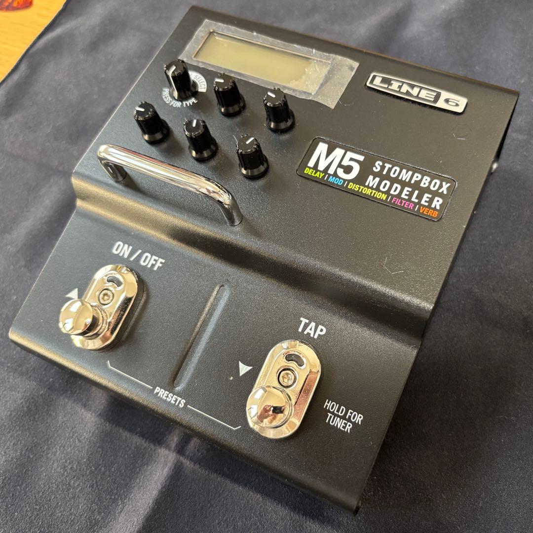 LINE6 M5 Stompbox Modeler 外箱付（アダプター欠品）
