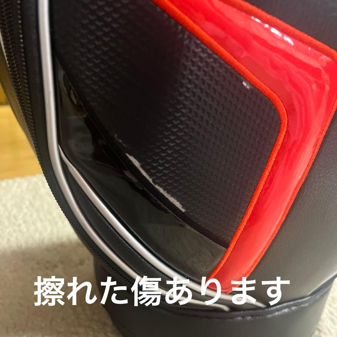 Callaway XHOT ゴルフキャディバッグ ブラック/レッド