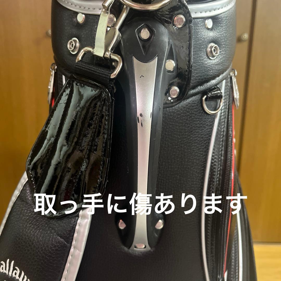 Callaway XHOT ゴルフキャディバッグ ブラック/レッド