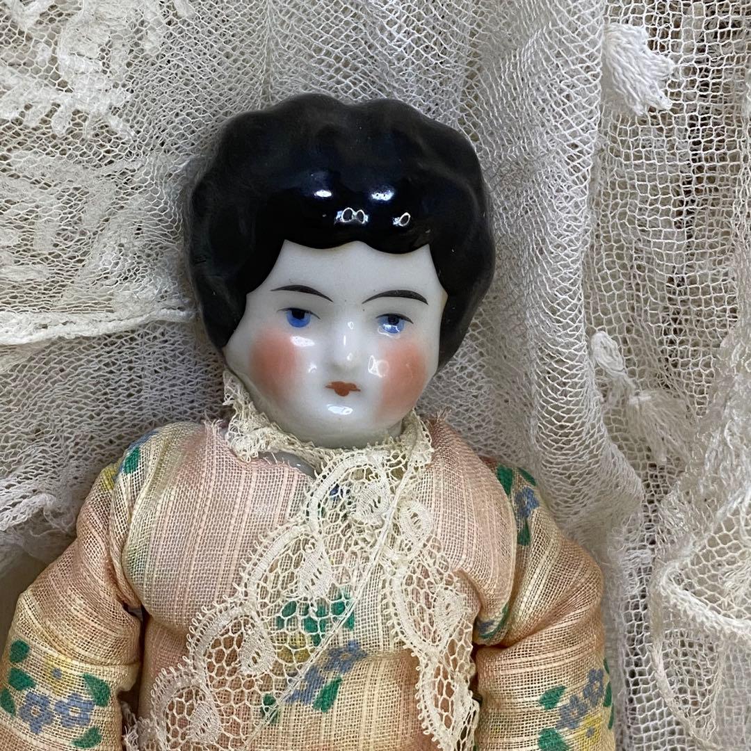 ドイツアンティーク チャイナヘッドドール 26cm