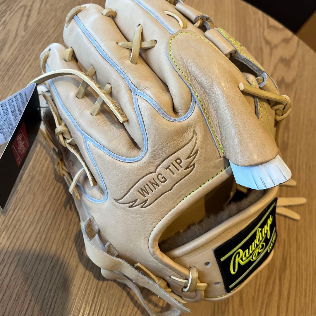 新品 値下げ中 ローリングス 硬式投手用 Aキャメル