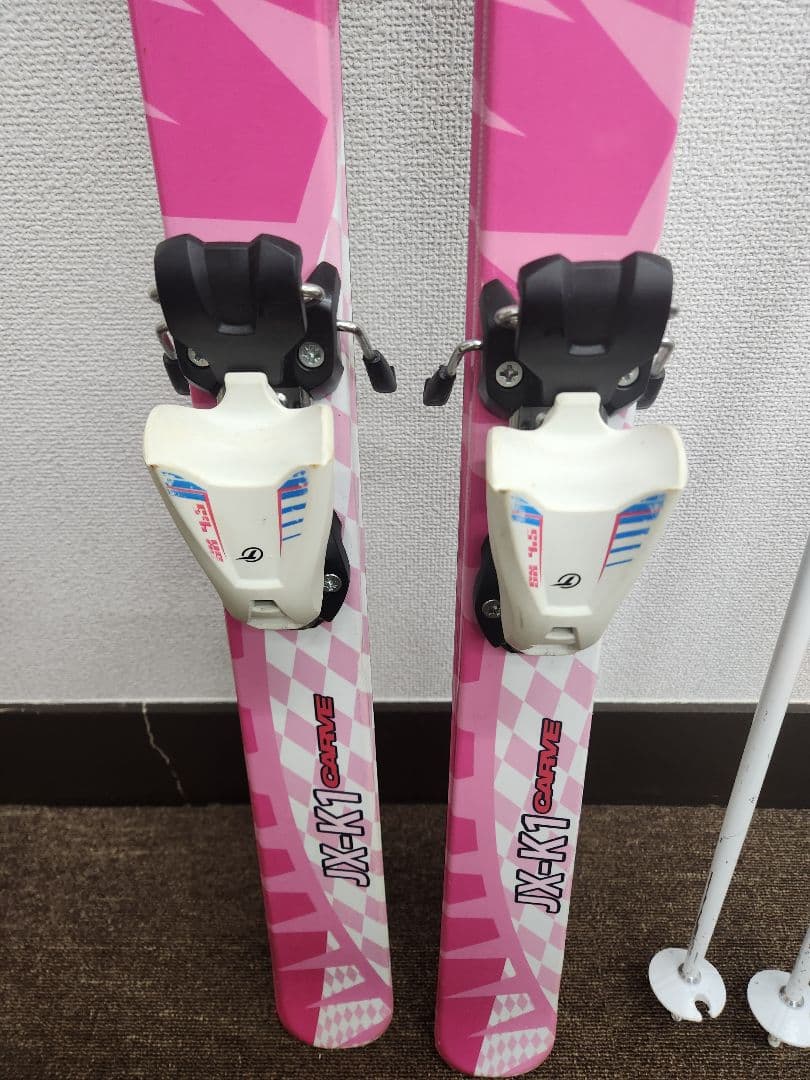 ROSSIGNOL ジュニア スキー 140cm ストック付