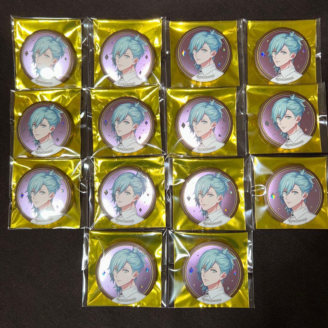 うたプリ スイパラ 缶バッジ 藍