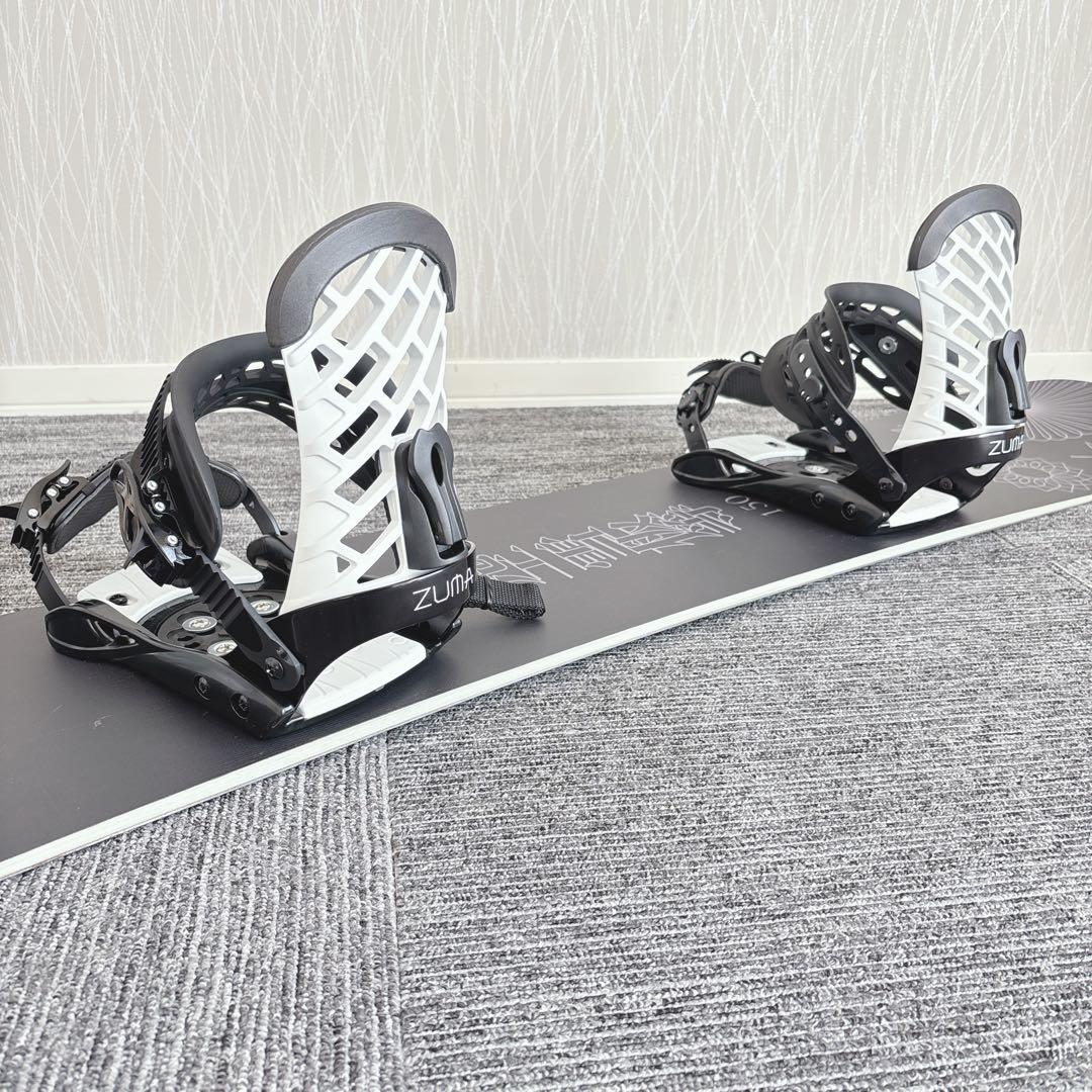 68超美品❗️超豪華❗️眞空雪板等/風眞モデル スノーボードセット★150cm