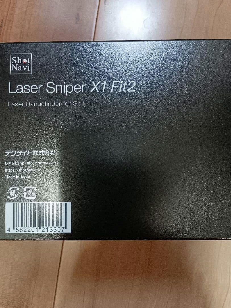 未使用 ShotNavi LASER SNIPER X1 FIT2 ホワイト