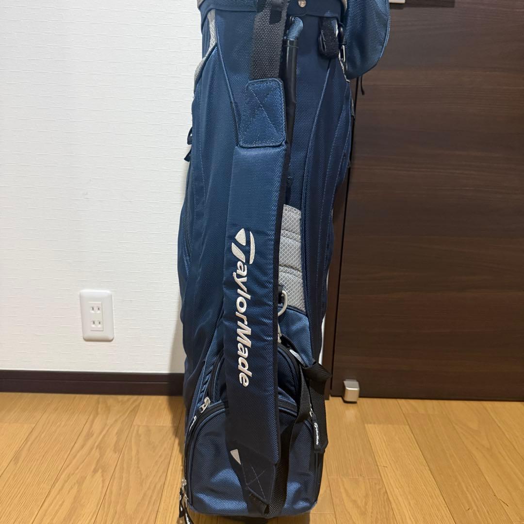 TaylorMade キャディバッグ ゴルフバッグ ネイビー