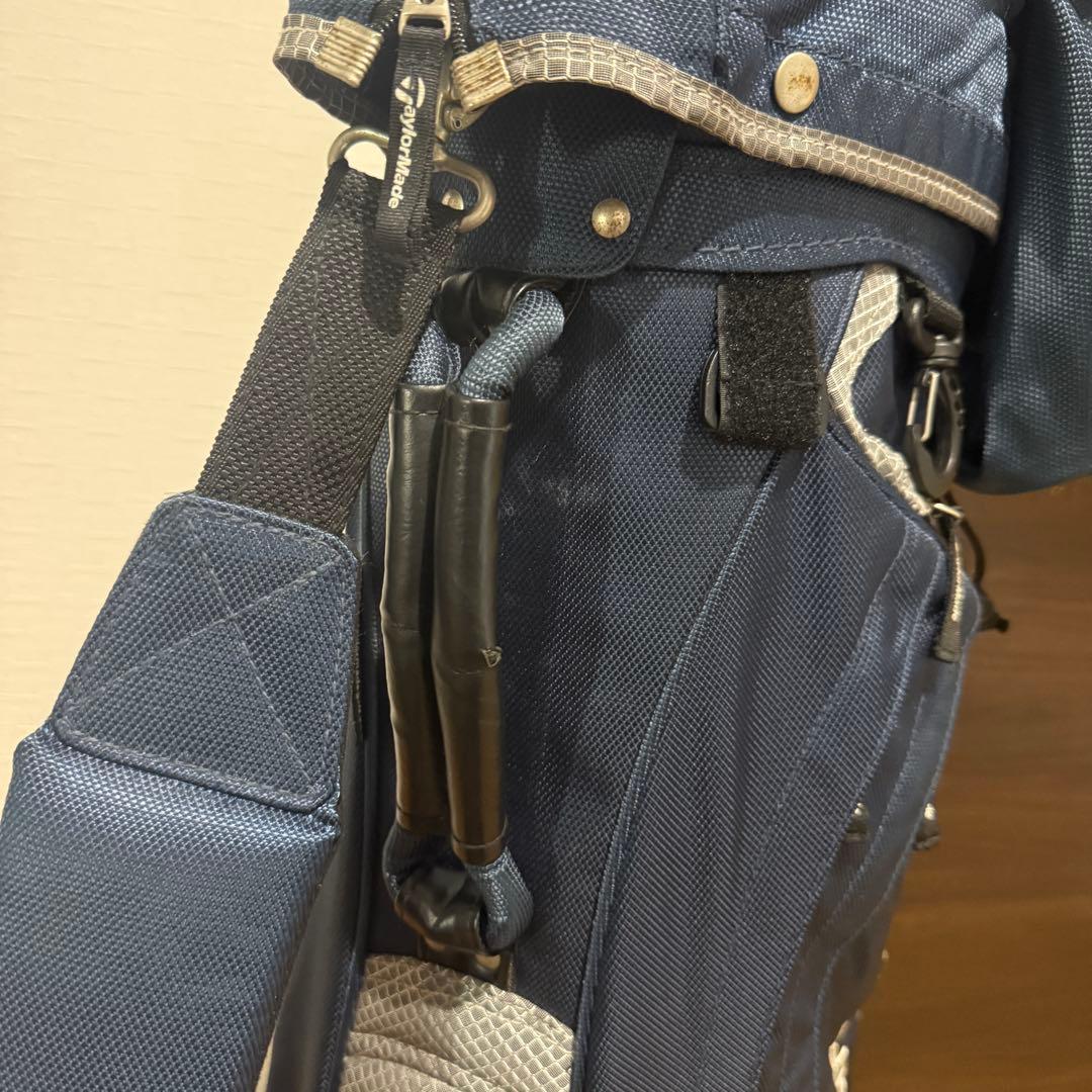 TaylorMade キャディバッグ ゴルフバッグ ネイビー