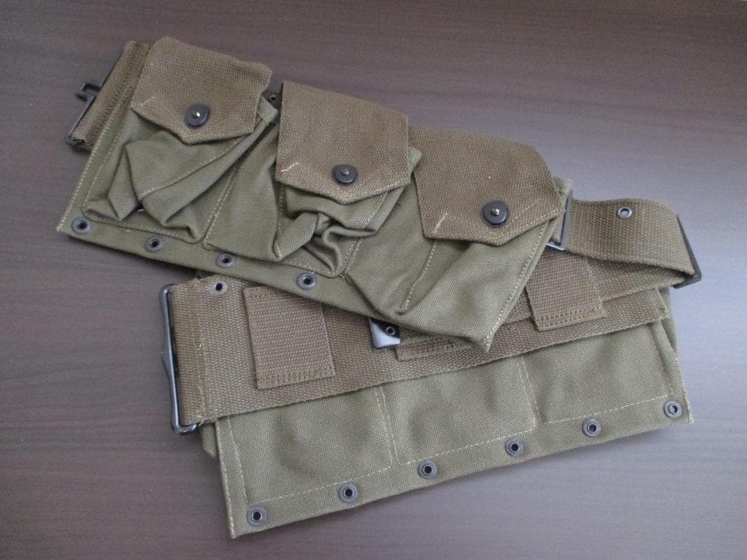 新品　レプリカ　OD色　米軍　M1937　ブローニング　BAR　ピストルベルト