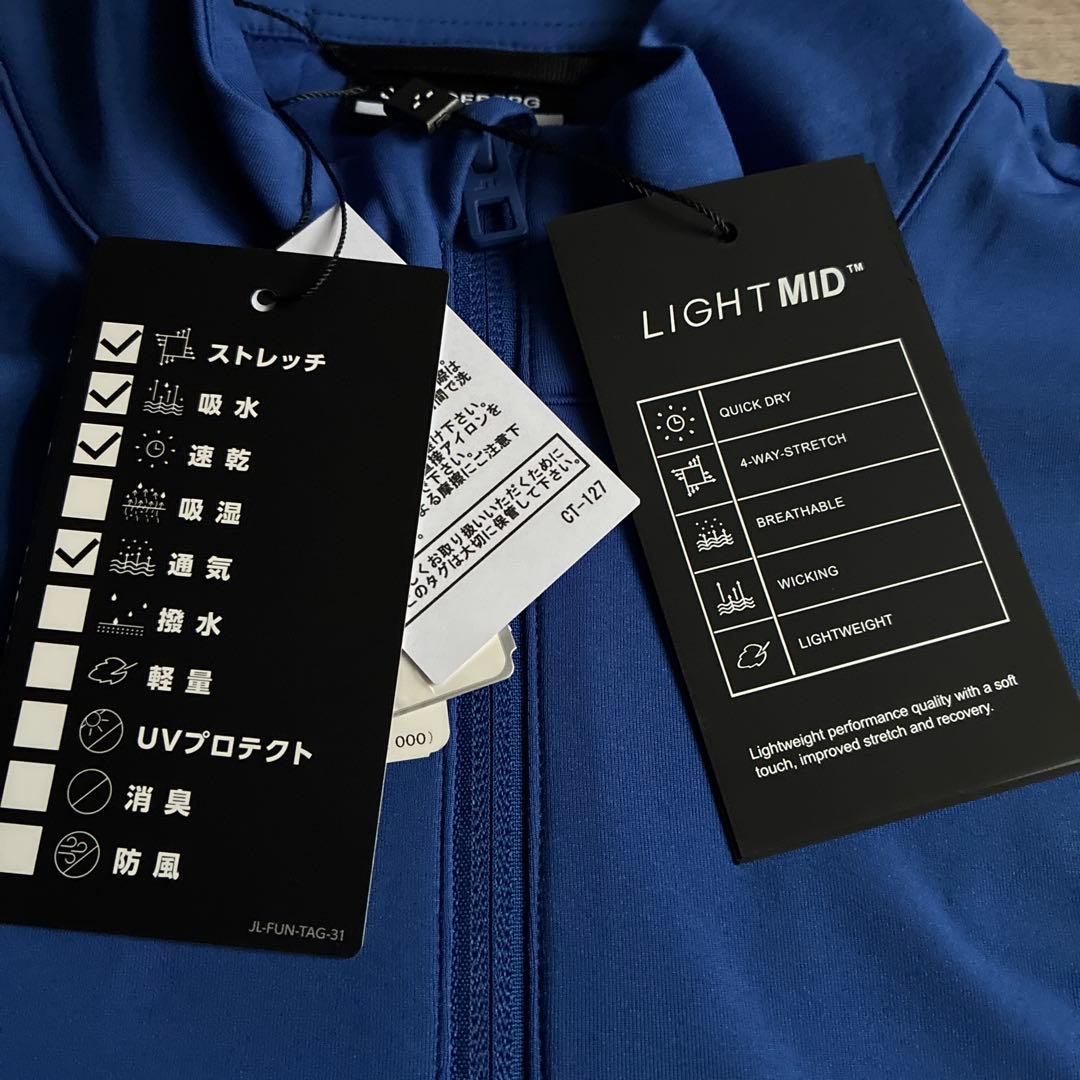 未使用 jリンドバーグ banks mid layer ゴルフジャケット L