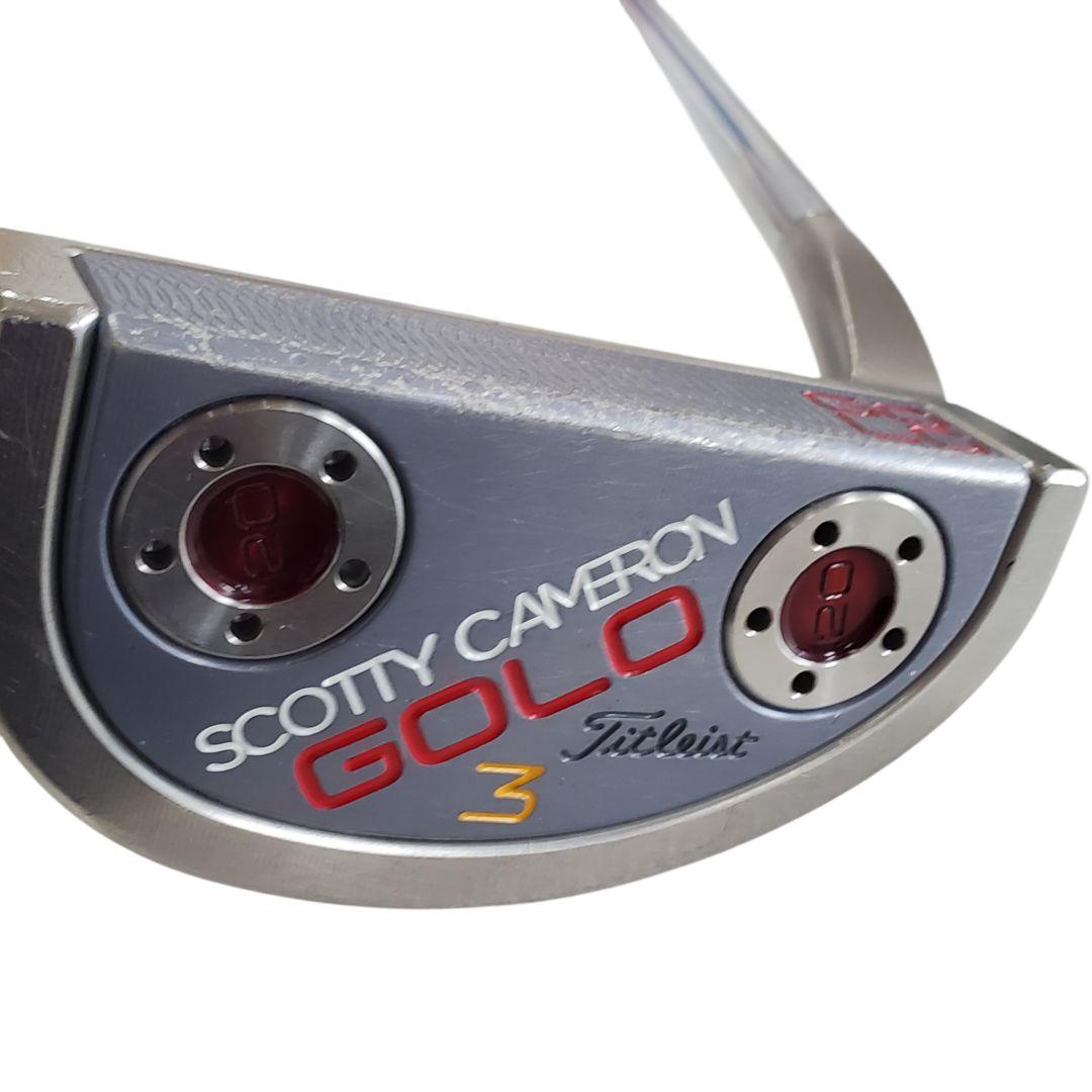 【タイトリスト スコッティキャメロン GOLO3】33インチ 右用 パター