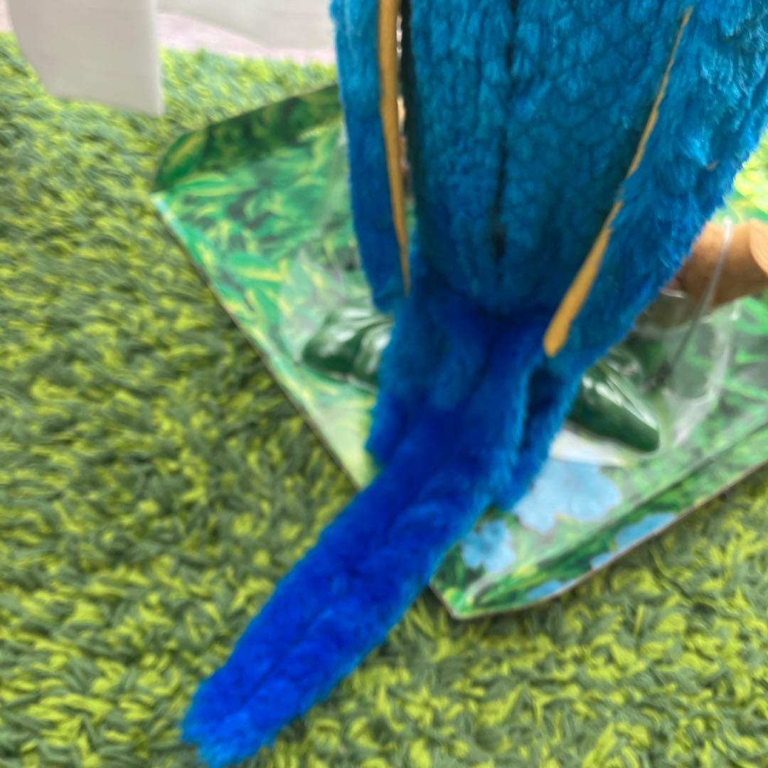 夢おうむ　ぬいぐるみ　いんこ　セガトイズ　鳥　野鳥　南国　本体のみ　リモコンなし