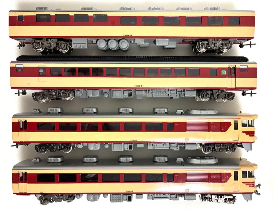 HOゲージ キハ181系気動車　4両セット　良品