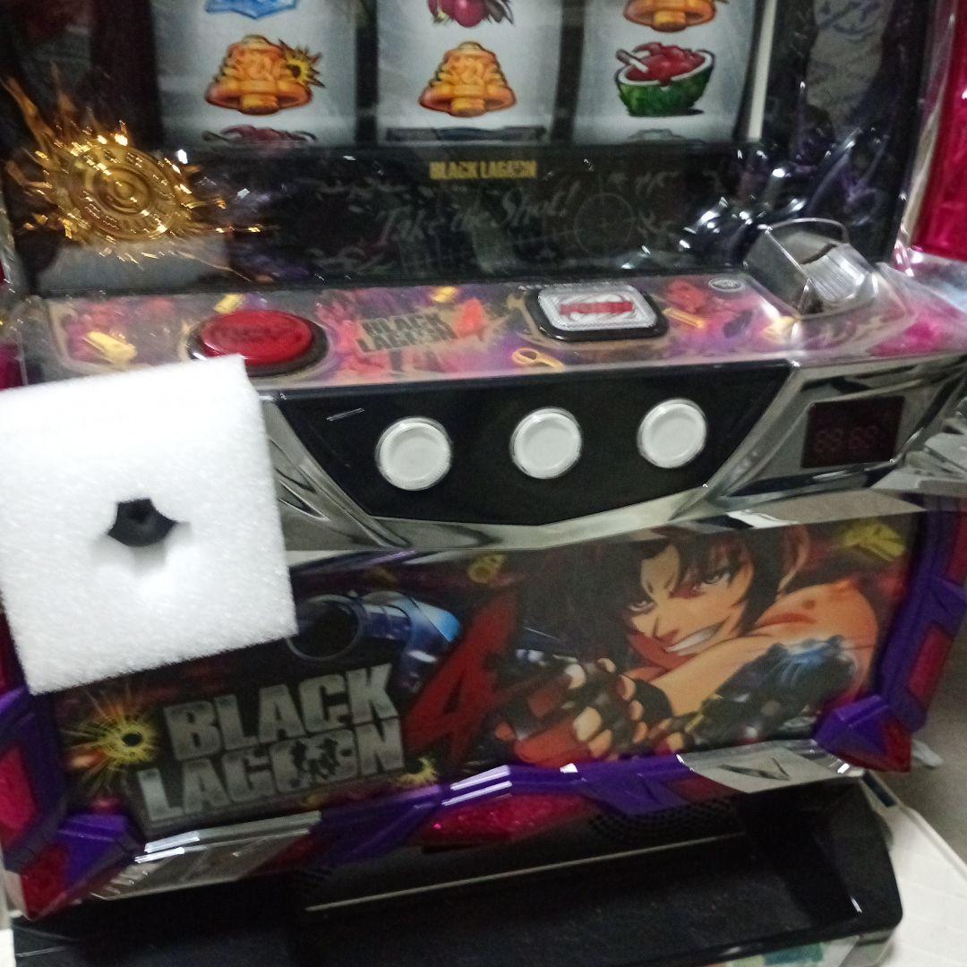 【Ｓブラックラグーン４】パチスロ実機 不要機付【♪送料無料＆毎日値下げ♪】