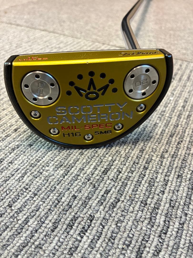 Scotty Cameron H16 SMB MIL SPEC パター