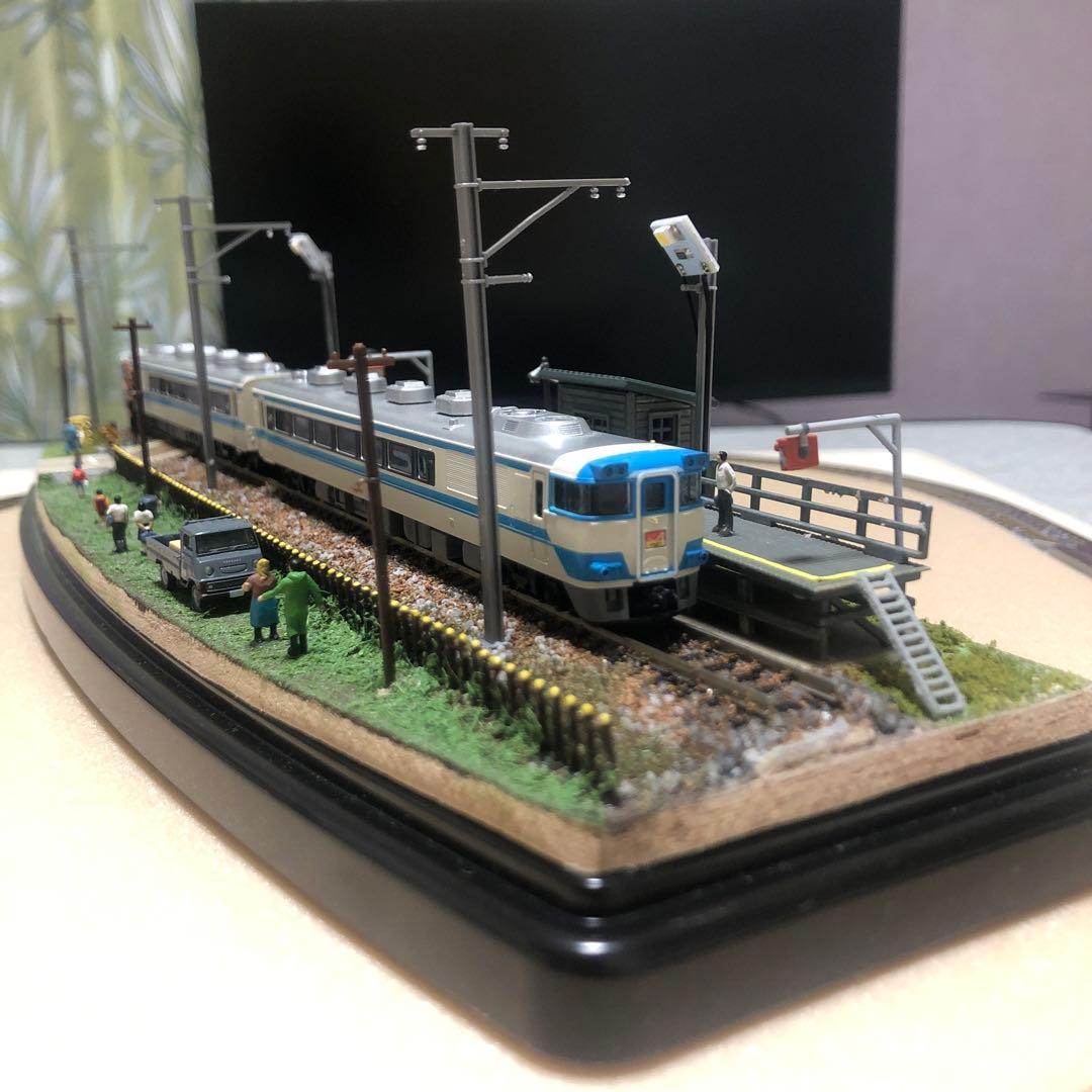 Nゲージ ローカル駅ジオラマ
