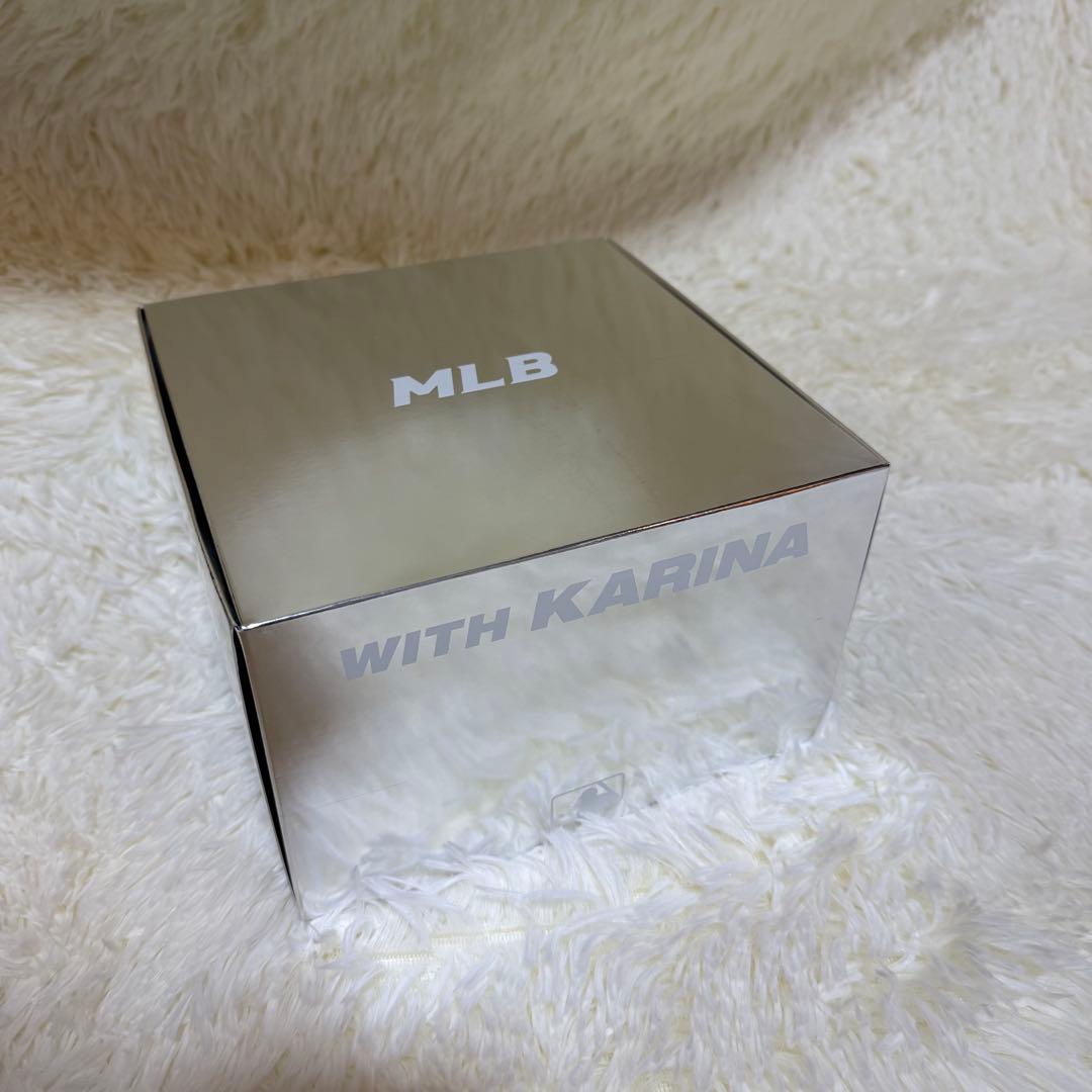 aespa カリナ MLB キャップ 57 帽子 KARINA トレカセット