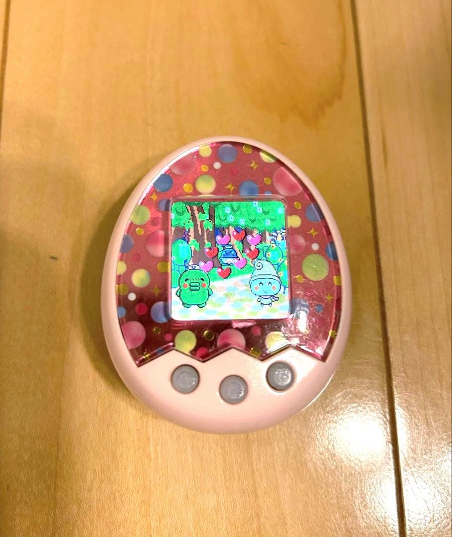 たまごっちmix Tamagotchi x M!X ピンク ドット柄