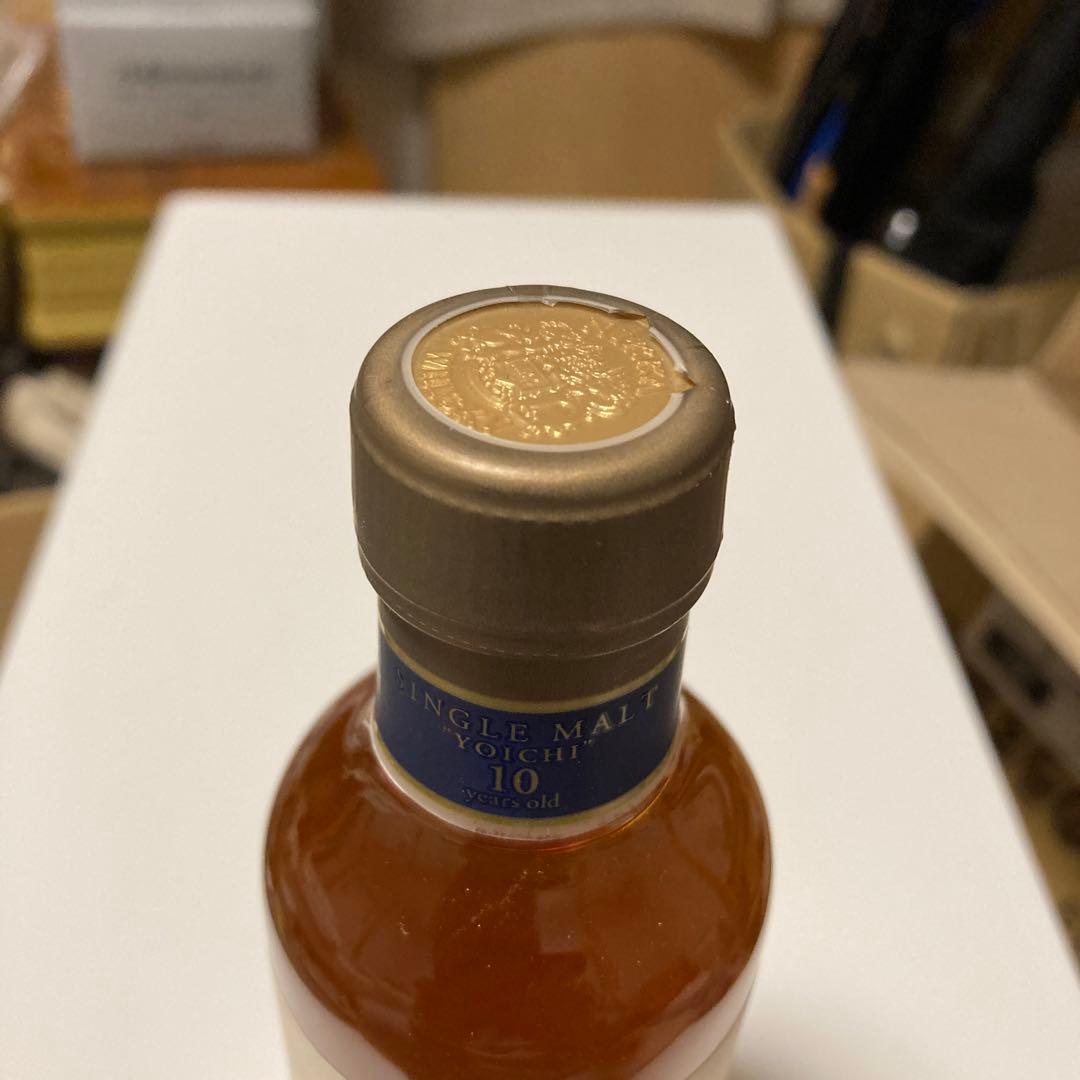 ニッカ　余市10年　シングルモルト　ミニボトル　180ml