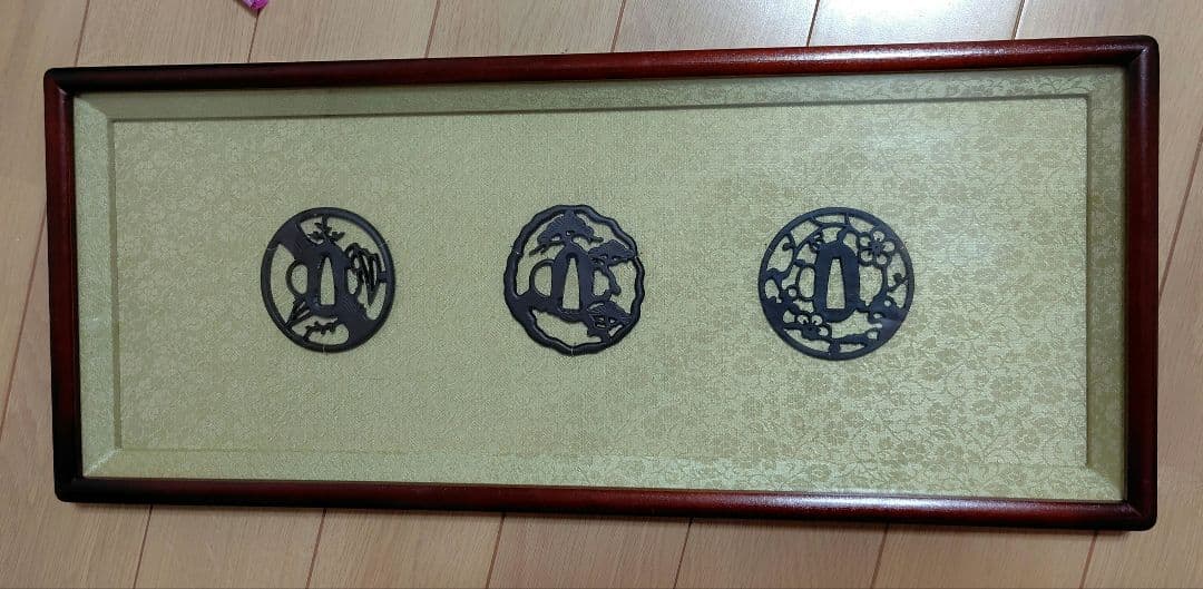 鍔三点セット　額縁付き　池貝鉄工株式会社製