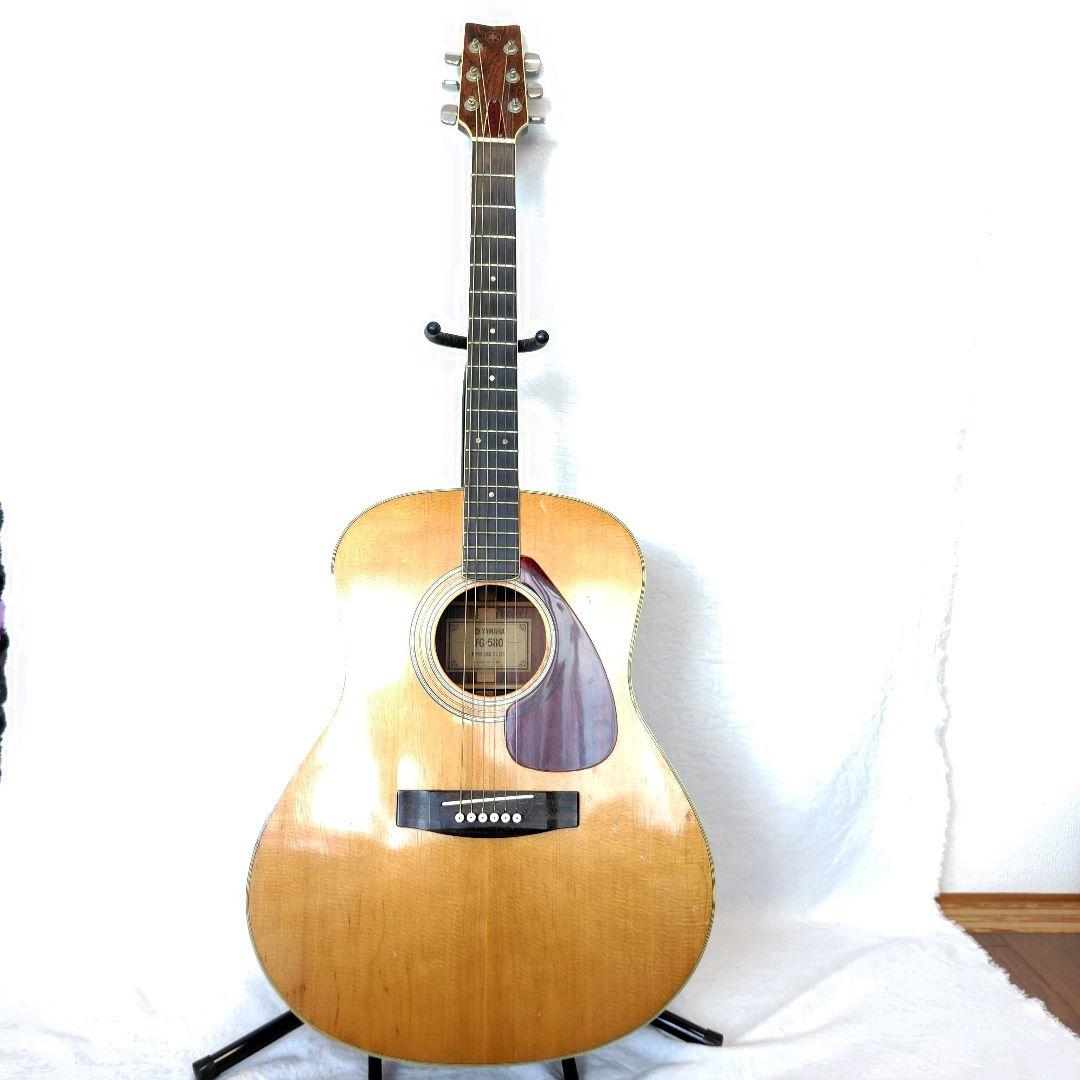 YAMAHA.FG-580 1970 純正ハードケース付きアコースティックギター