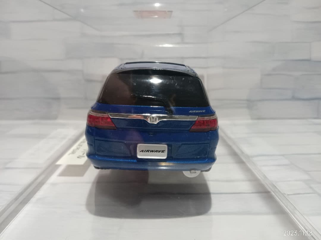 1/24 ホンダ　カラーサンプル　ミニカー　エアウェイブ　ビビッドブルーパール