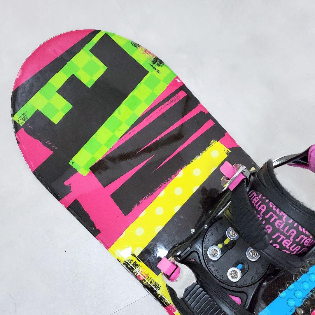 美品✨️ TWO b ONE ×STELLA スノーボード セット 140cm