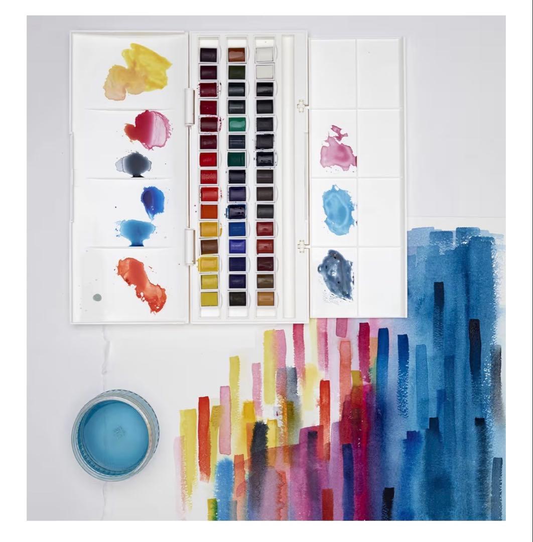 透明水彩絵の具ウィンザー＆ニュートン45色