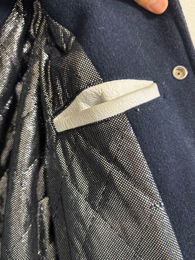 Columbia OMNI-HEAT スタジャン S ネイビー/ホワイト