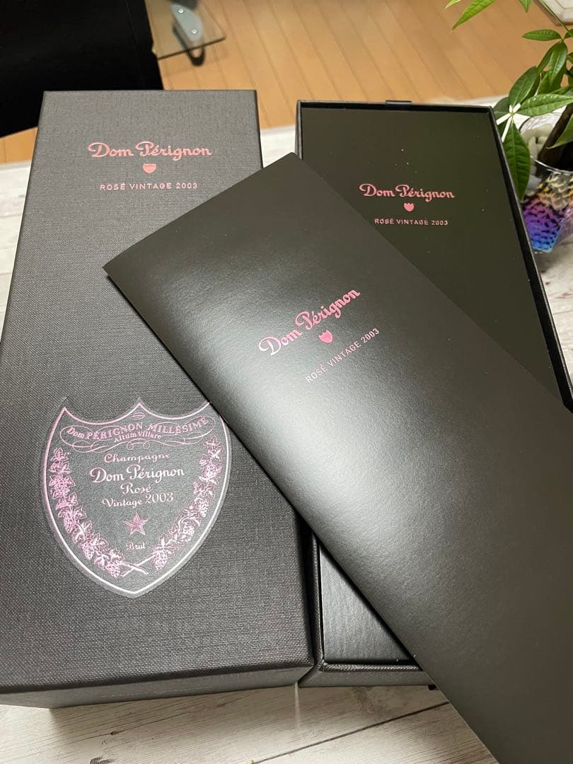 連休中割引 【新品.箱付】ドンペリ ロゼ シャンパン 2003年 ヴィンテージ
