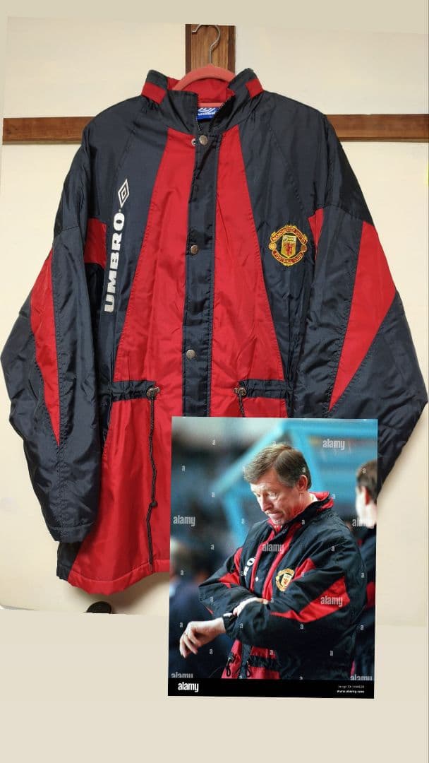 ウェア 90s Manchester Unitd UMBRO Winter Jacket