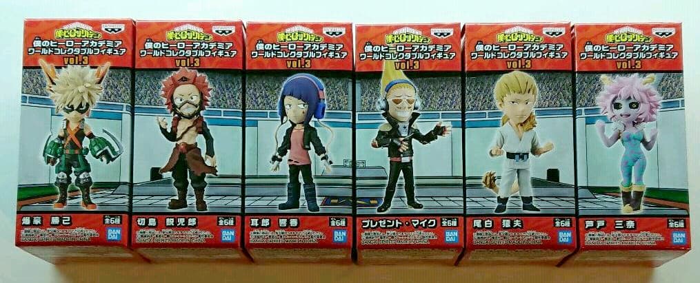 僕のヒーローアカデミア ワールドコレクタブルフィギュア コンプリートセット