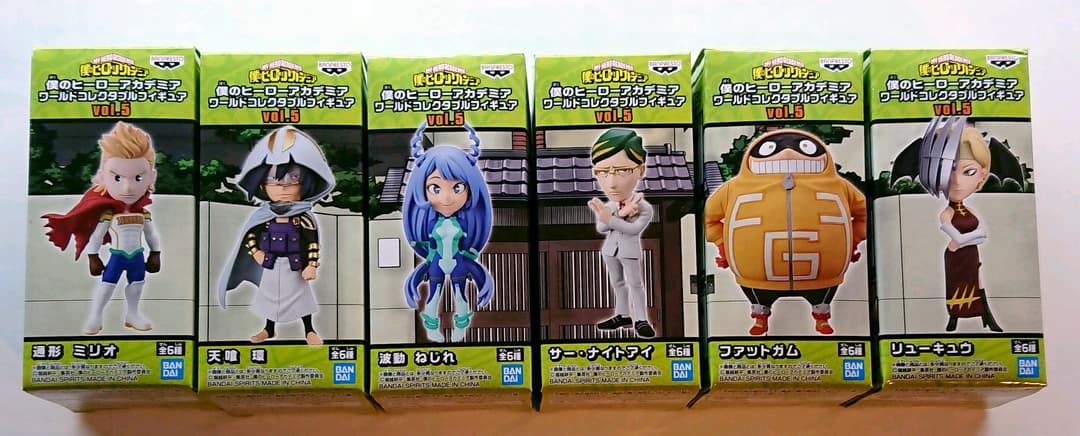 僕のヒーローアカデミア ワールドコレクタブルフィギュア コンプリートセット