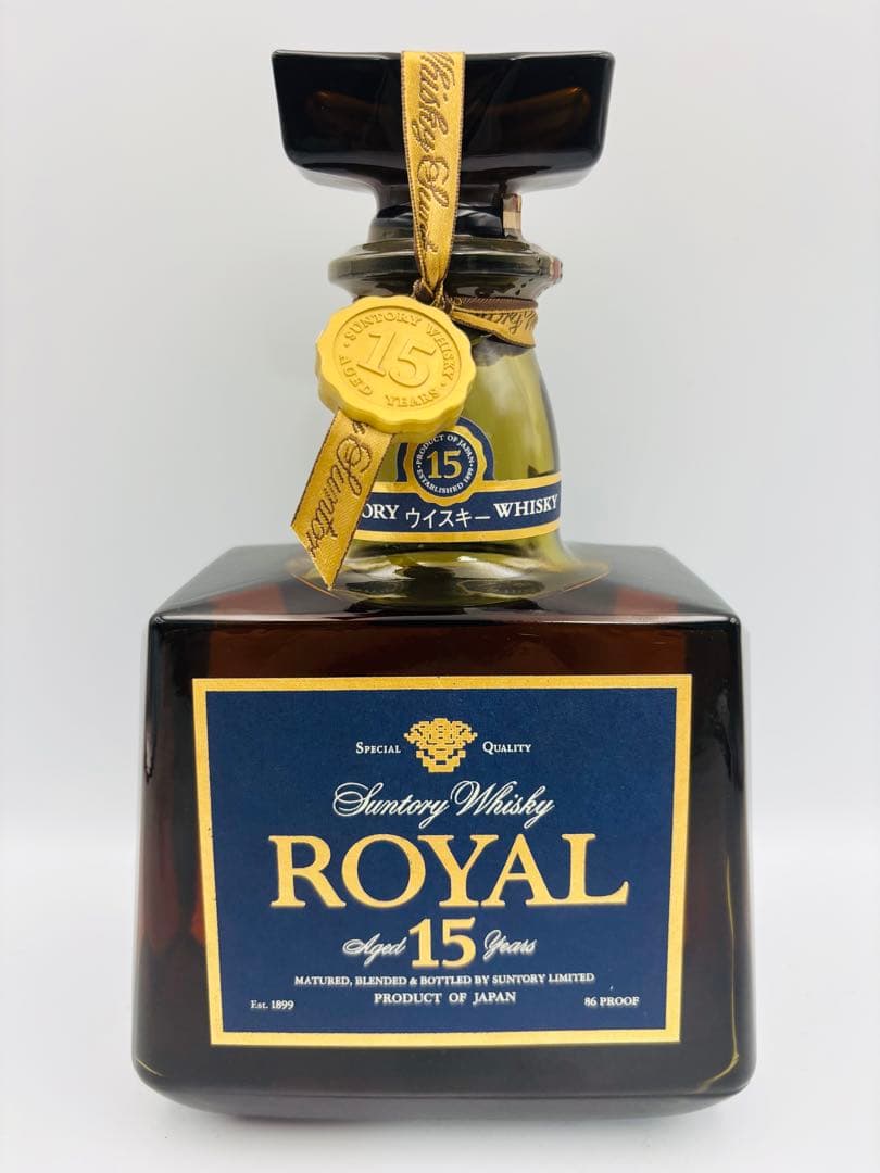 サントリー ローヤル プレミアム15年 青ラベル 700ml 43%ウイスキー