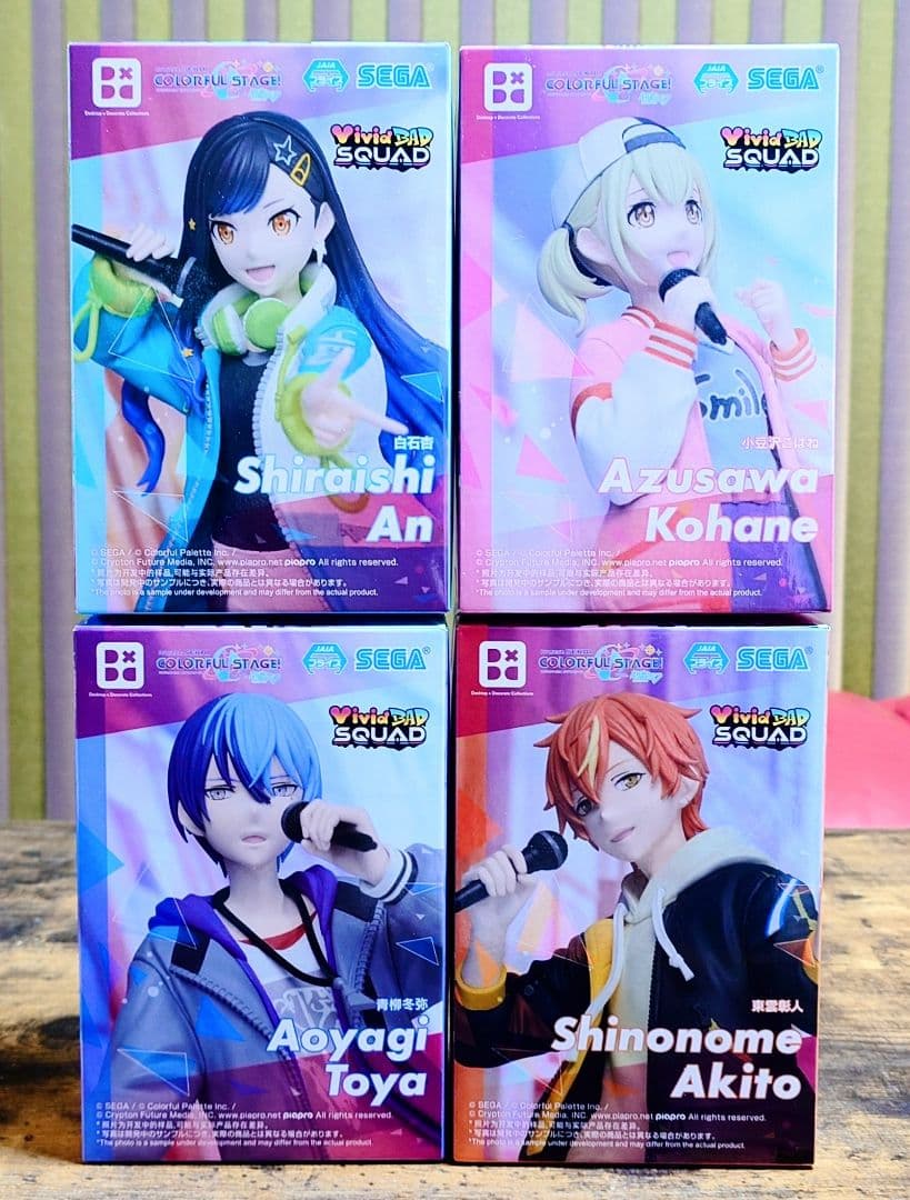 ① プロセカ　フィギュア　ワンダショ　ニーゴ　ビビバス　レオニ　モモジャン