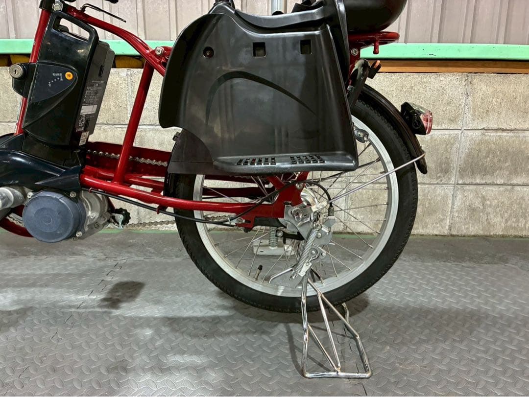 №4887 電動自転車　パナソニック　GYUTTO 20インチ ダークレッド