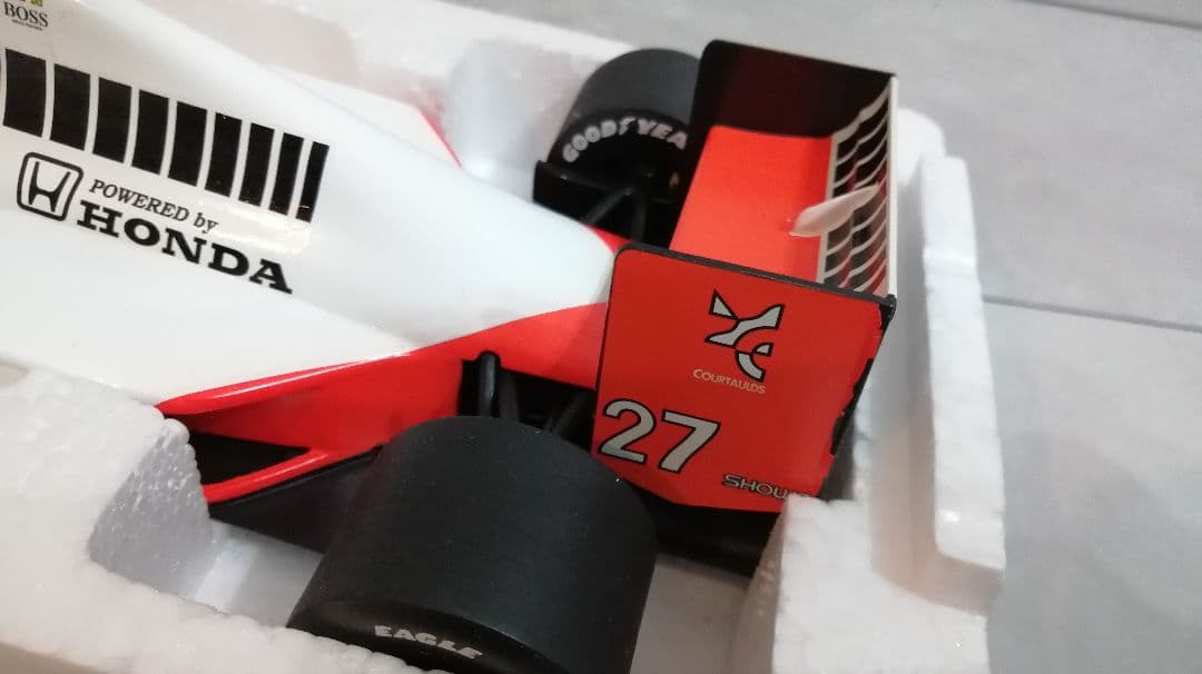 MINICHAMPS アイルトンセナ マクラーレン ホンダMP4/5B 1990