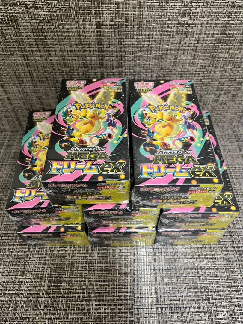 ポケモンカード　メガドリームex シュリンク付きBOX