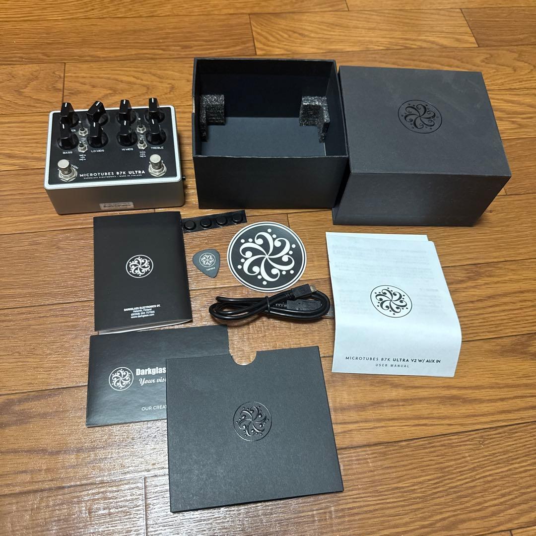 MICROTUBES B7K ULTRA ベース プリアンプ ダークグラス