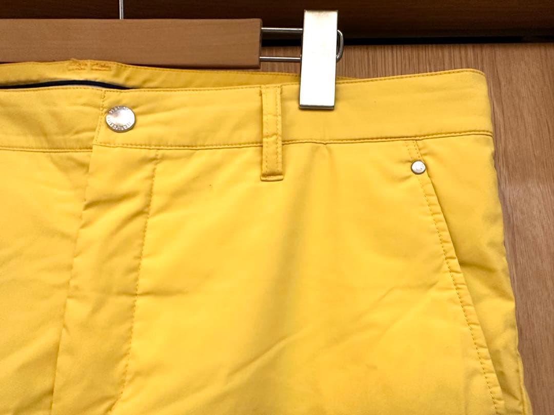 美品/パーリーゲイツ 防寒 中綿 蓄熱 ゴルフパンツ サイズ7 ダウンパンツ